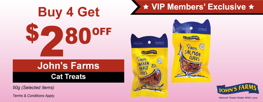 John's Farms Cat Treats Promo